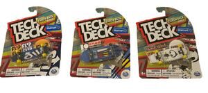 Tech Deck Throwback Series Walmart Exclusive Lot Of 3 Brand New Limited Edition
